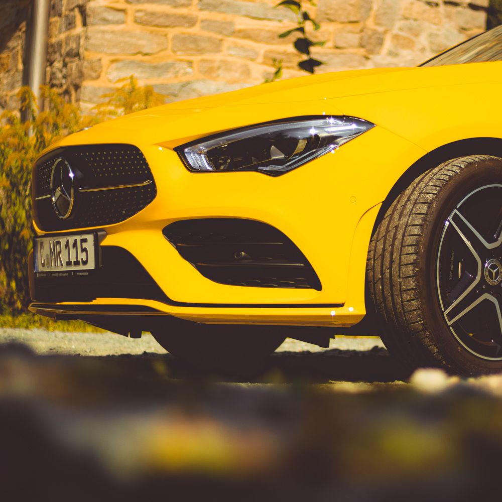 Mercedes CLA Aufnahme