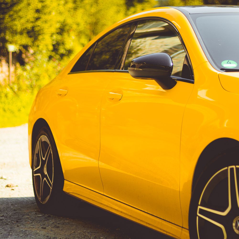 Mercedes CLA Aufnahme