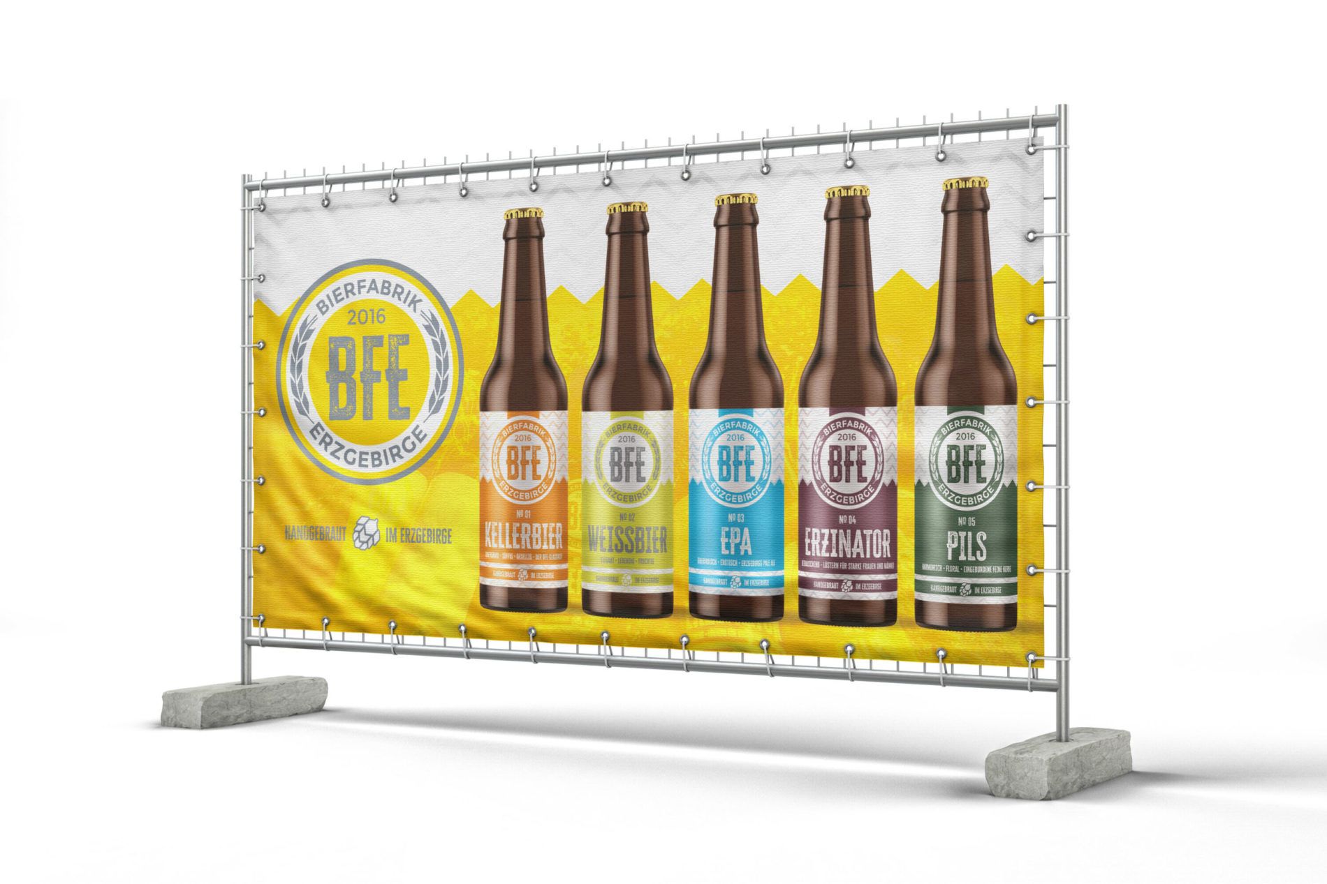 BFE Bauzaun-Banner