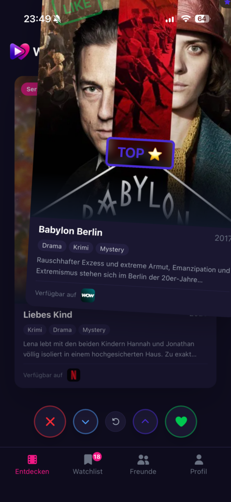 Website WatchTwin (GUMU Eigenprodukt) — Mockup