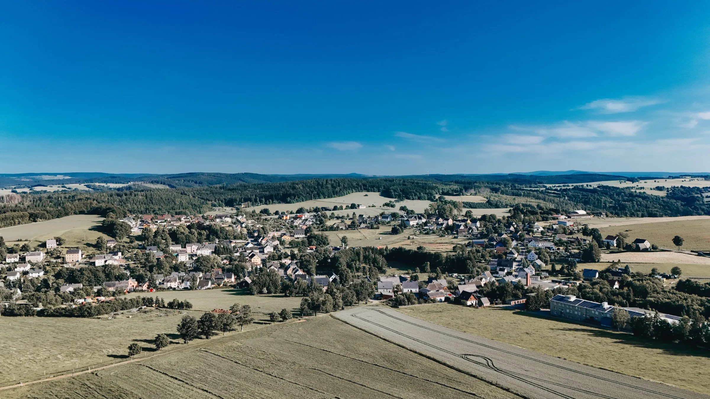 Börnichen: Gemeinde-Website für ein Walddorf im Erzgebirge — Hero
