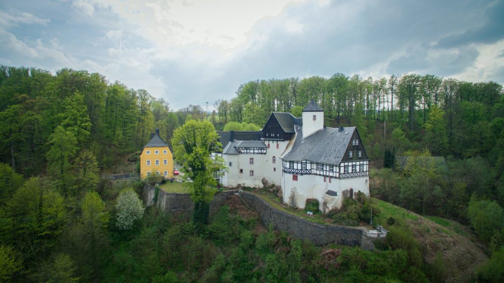 Pockau-Lengefeld aus der Luft